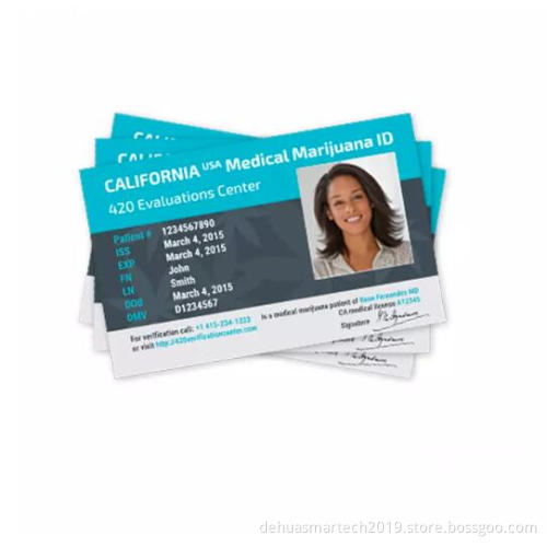 Employee Plastic ID Photo Cards Staff ID Card